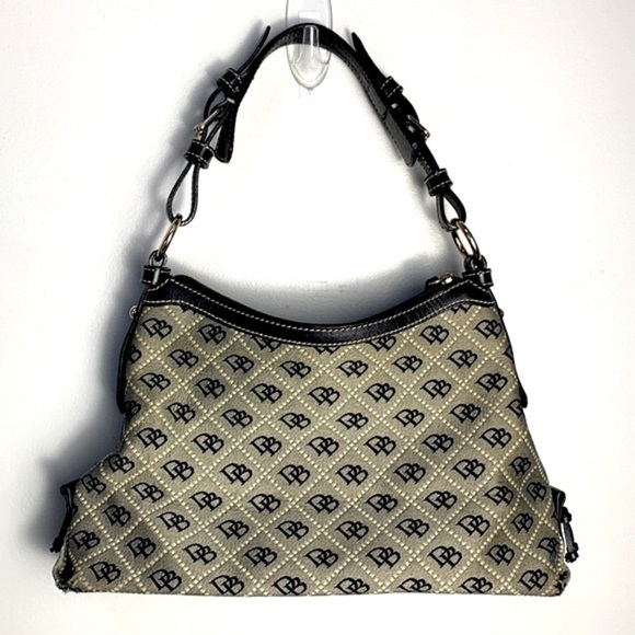 Dooney & Bourke Signature East/West Slouch Bag, Small - Picture 3 of 10